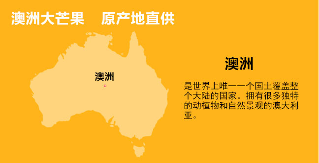 澳洲大芒果原产地直供